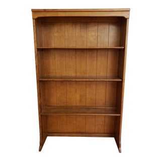 Vintage Ethan Allen Heirloom Collection Maple Upper Bookcase For Sale