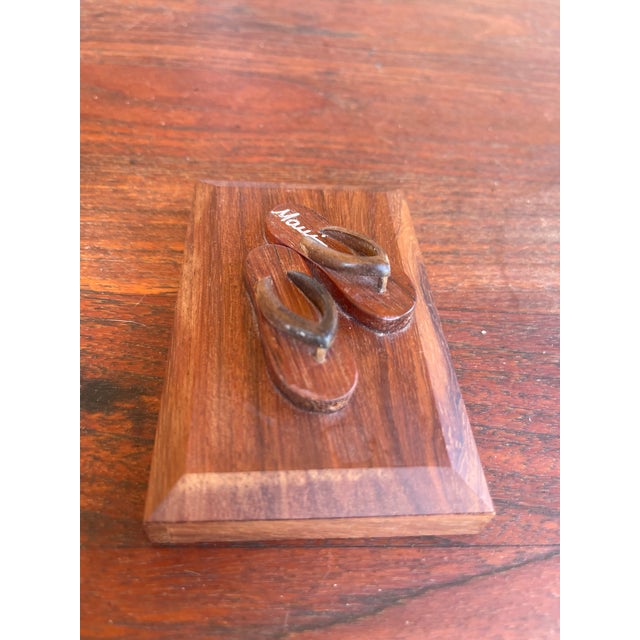 Workaday Handmade 1970s Maui Koa/Ebony Wood Treasure Jewelry Box Made in Hawaii by Hand For Sale - Image 4 of 6