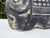 Vintage Brutalist Blackwashed Terracotta Elephant Sculptures – Graduated Pair For Sale - Image 12 of 12