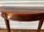 Wood Mid 20th Century Pair of Inlaid Demilune Hepplewhite-Style Console Tables For Sale - Image 7 of 9