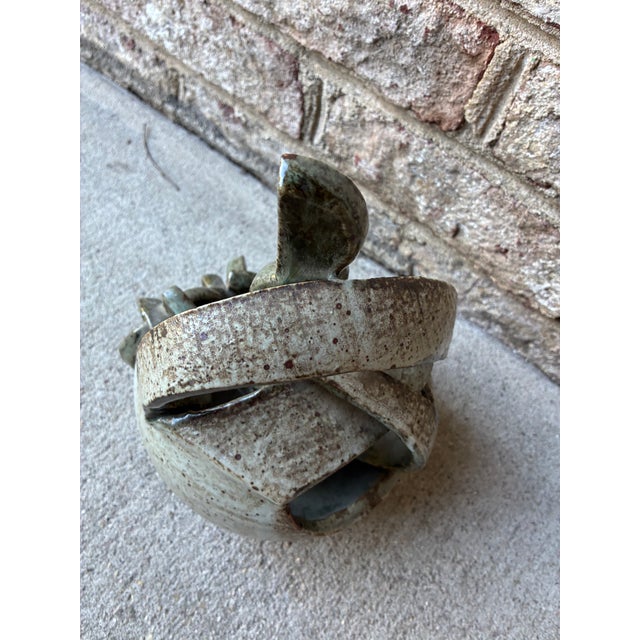Vintage Ceramic Sculpture, France For Sale - Image 11 of 17