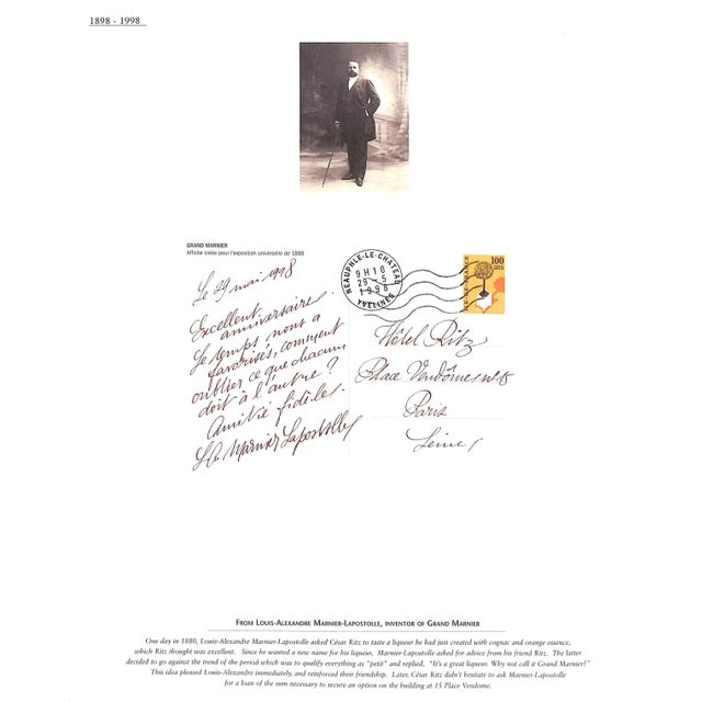 Paper "Happy Birthday Ritz! Ritz Paris 100 Years 1898-1998" For Sale - Image 7 of 12