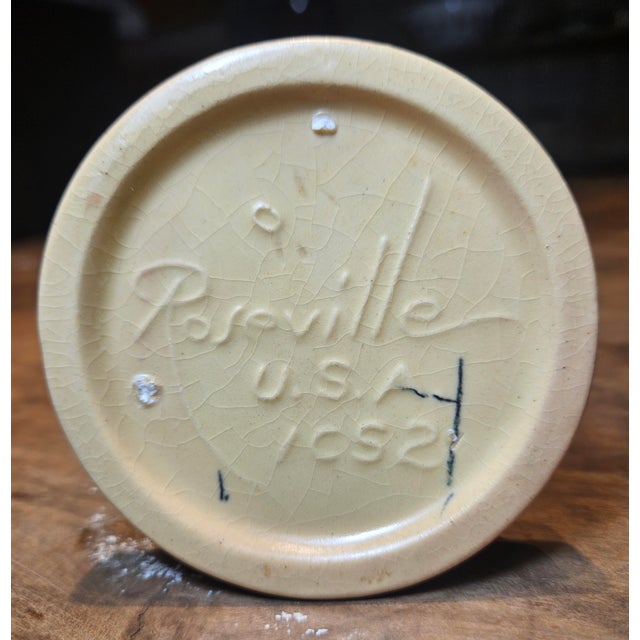 Pink Roseville Snowberry Single Candle Holder For Sale - Image 8 of 8