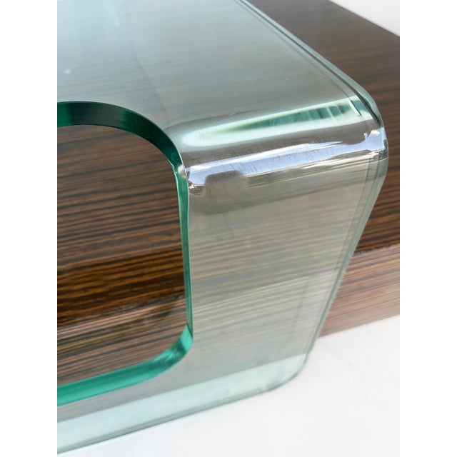 Brown Dellarobbia Metro Coffee Cocktail Table by Javier Palomares, Italy For Sale - Image 8 of 8