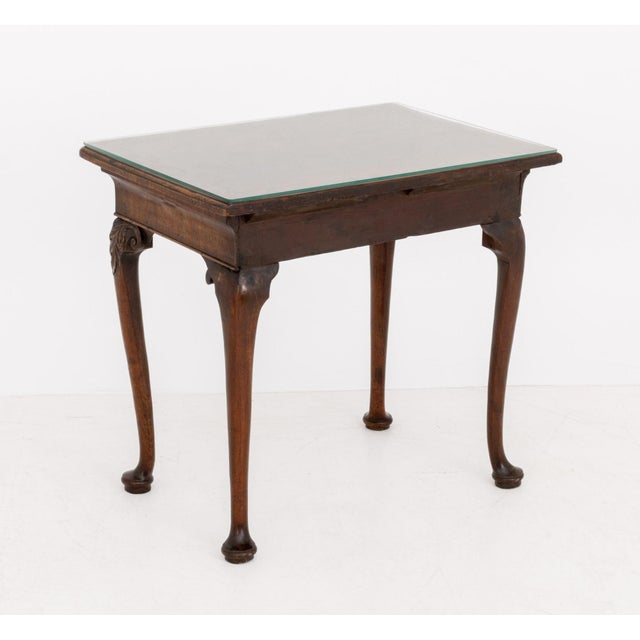 Brown George II Walnut Side Table For Sale - Image 8 of 9