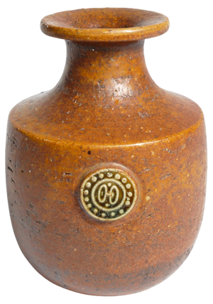 Desert Brown Sahara Vase by Sven Wejsfelt for Gustavsberg, Sweden, 1970s