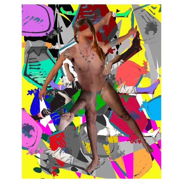 Danielle Mano Bella, Sensitive Nerves System, Mixed Media, 2022 For Sale