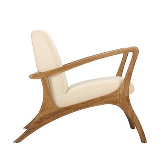 Soren Ventura Lounge Chair - Grey Wash Teak For Sale