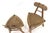 Brutalist Tripod Chairs, Set of 2 For Sale - Image 6 of 18