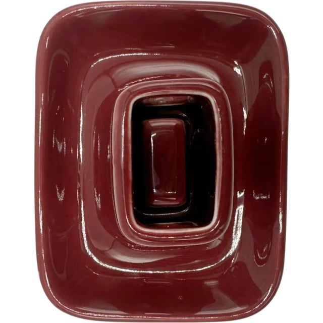 Vintage the 21 Club Nyc Restaurant Ashtray Red Matchbook Holder For Sale - Image 4 of 10