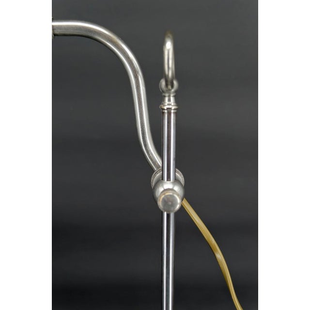 Metal Workshop Lamp in Aluminum and Nickel, 1890s For Sale - Image 7 of 14