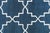 Textile Contemporary Indian Dhurrie Blue and White Handmade Rug by Doris Leslie Blau For Sale - Image 7 of 9