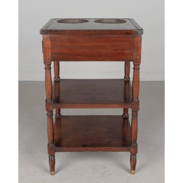 19th Century Louis Philippe Rafraichissoir Side Table For Sale In Orlando - Image 6 of 11