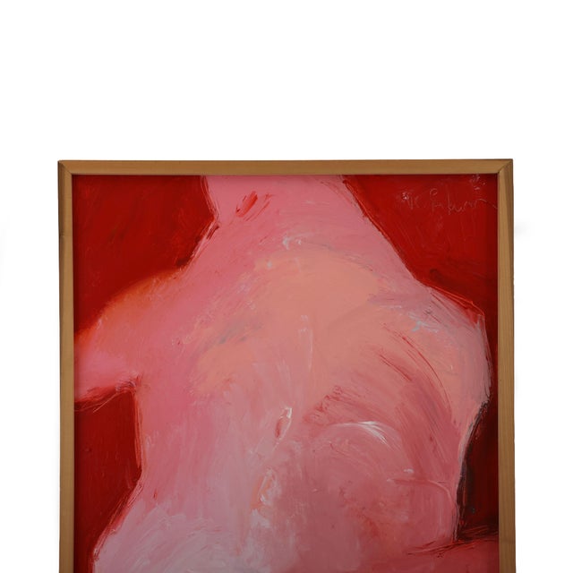 Figurative Expressionism "Form and Color" Original Painting by the Reverend Dr. Virginia Cohn Parkum For Sale - Image 4 of 9