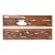 Japanese 19th Century Ranma Transom Panels with Carved Openwork Design - A Pair For Sale
