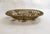 Mid-Century Modern Mid-Century Art Nouveau Style Openwork Gilt Brass Basket, 1950s For Sale - Image 3 of 11