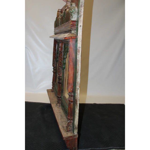 Wood Double Arched Architectural Wall Art For Sale - Image 7 of 13