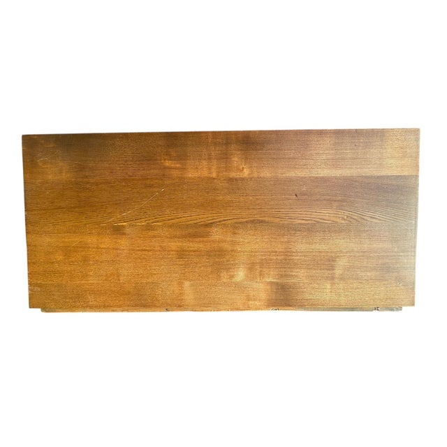 Brass Antique 1800's Eastlake Oak Dresser – Hand Carved – Original Hardware For Sale - Image 8 of 18