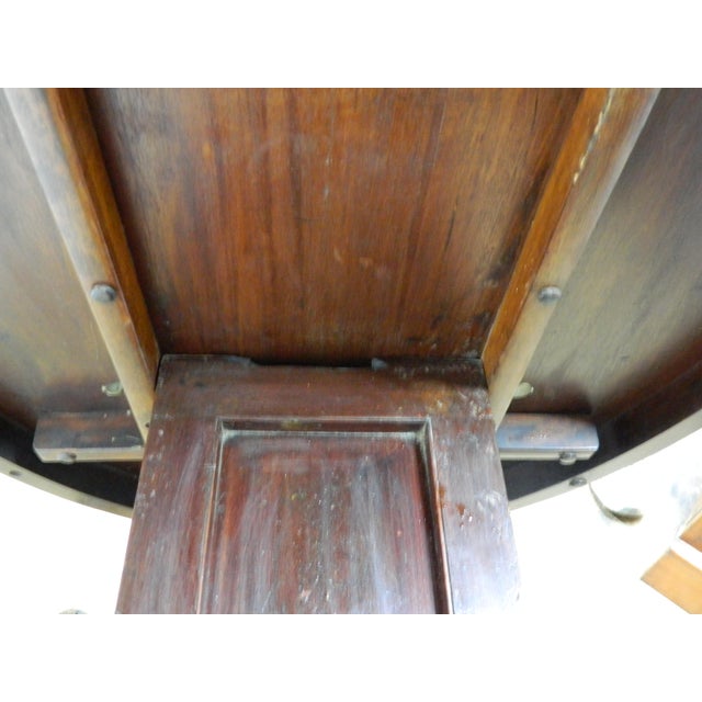 Victorian Walnut Tilt Top Table, 1866 For Sale - Image 12 of 18