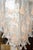 Mid-Century Modern Murano Glass “Tronchi” Chandelier With Peachy Pink Inclusions For Sale - Image 3 of 6