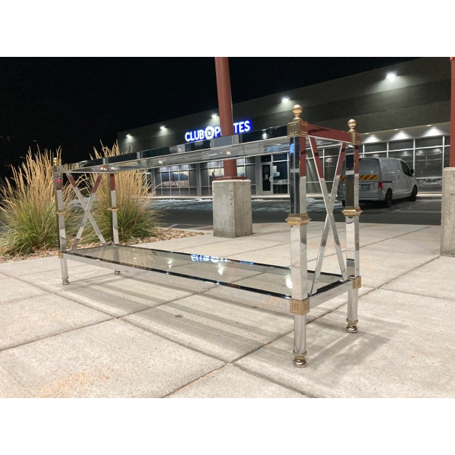 Mastercraft Tiered Console For Sale - Image 10 of 13