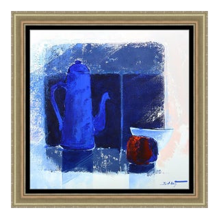 Mid 20th Century Bleu, Emile Bellet For Sale