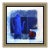 Mid 20th Century Bleu, Emile Bellet For Sale