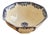 Antique 19th Century Ironstone Salad Bowl with Rouen Pattern from Longchamp For Sale