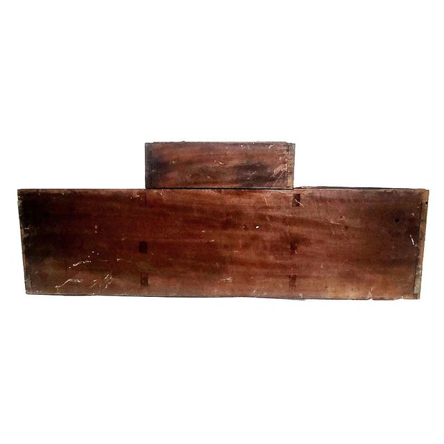 Traditional Edwardian Miniature Painted Satinwood Tabletop Jewelry Chest Vanity, Circa 1900 For Sale - Image 3 of 5