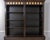 1980s Theodore Alexander Large Ebonized Country French Bookcase Hutch For Sale - Image 5 of 18