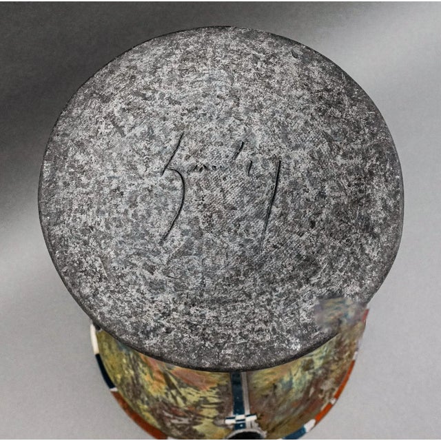 RAKUDO様 Mid 20th Century Robert Sunday Signed Monumental Raku Studio