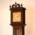 Antique Ithaca Clock Co. Tall Case Walnut Grandfather Clock C1920 For Sale - Image 6 of 15