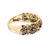 Discover the subtle elegance embodied in this exquisite band that melds the rich allure of 10K yellow gold-plated .925...