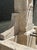 Cream French Carved Limestone Fountain, Single Pillar With Ball Finial From Provence For Sale - Image 8 of 17