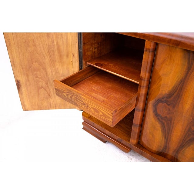 Art Deco Polish Sideboard, 1940s For Sale - Image 10 of 18