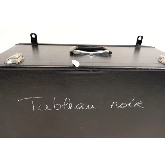 1950s Vintage Metal Children's Trunk, 1950s For Sale - Image 5 of 5