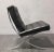 Mid-Century Modern Mies Van Der Rohe for Knoll Barcelona Chair and Stool For Sale - Image 3 of 10