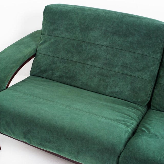 Wood Vintage 3-4 Seater Sofa by Åke Fribytter for Nelo Möbel, Sweden, 1990s For Sale - Image 7 of 16