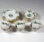 Blue 20th Century Meissen Coffee Set with Dragon in Green & Gold, 1980s, Set of 22 For Sale - Image 8 of 12