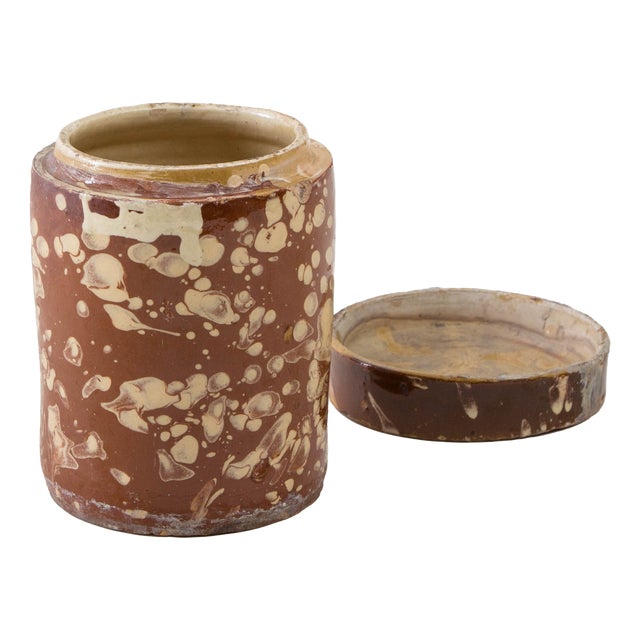 Grottaglie Ceramic Vase, Italy, 19th Century For Sale