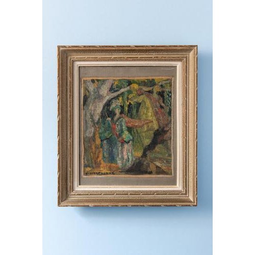 Jean Didier-Tourné, The Hunt, Oil Painting on Canvas, Early 20th Century For Sale - Image 9 of 9