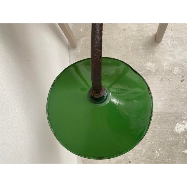 Vintage Nathan Turner Metal Industrial Light Fixture Sconce For Sale - Image 10 of 11