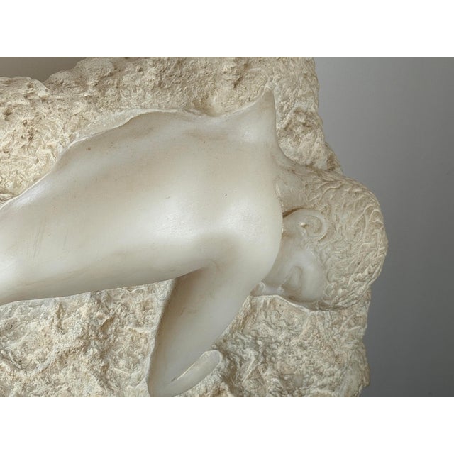 Vintage Peggy Mach Mid-Century Modern Reclining Female Nude Sculpture, Circa 1970 For Sale - Image 4 of 12