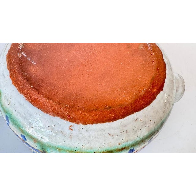 Small French Ceramic Lidded Box, 1960s For Sale - Image 10 of 12