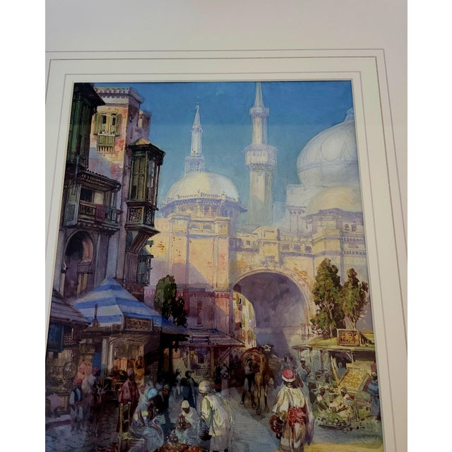 Raphael Jones, Landscape Composition, 1927, Watercolor For Sale - Image 11 of 13