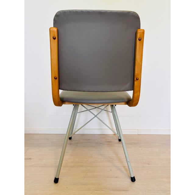Mid-Century Dining Chair by Miroslav Navrátil for Ton, 1970s For Sale - Image 10 of 12
