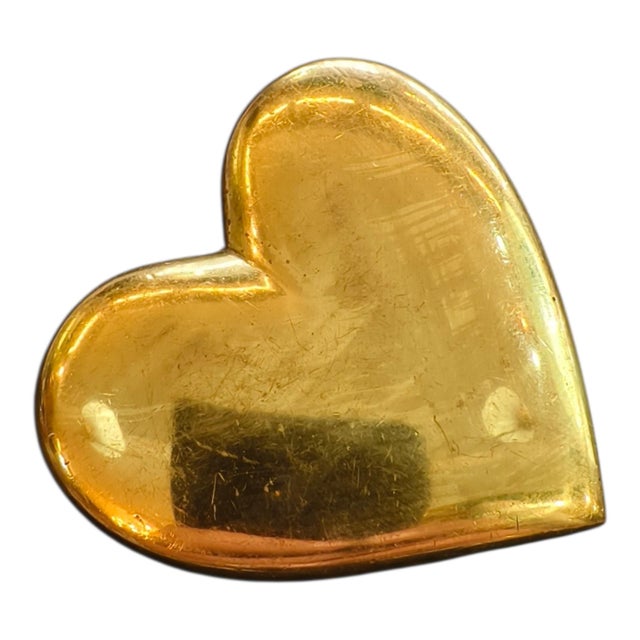 Heart Paperweight by Carl Auböck for Werkstätte Carl Auböck, 1950s For Sale - Image 4 of 4