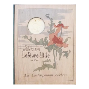 1904 Biscuit Lefevre-Utile Volume - Album Lefevre-Utile, Les Contemporains Celebres