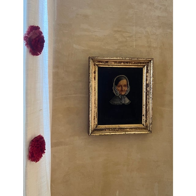 Mid 19th Century 19th Century Oil Portrait Painting, Biedermeier Style, Signed, Denmark For Sale - Image 5 of 13