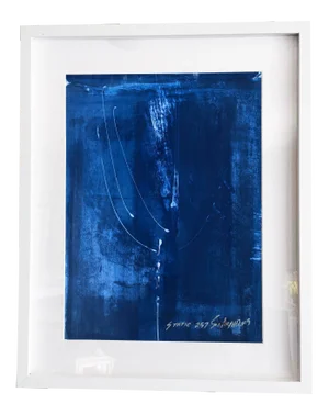 Static 275 Cobalt Blue Original Acrylic Painting
